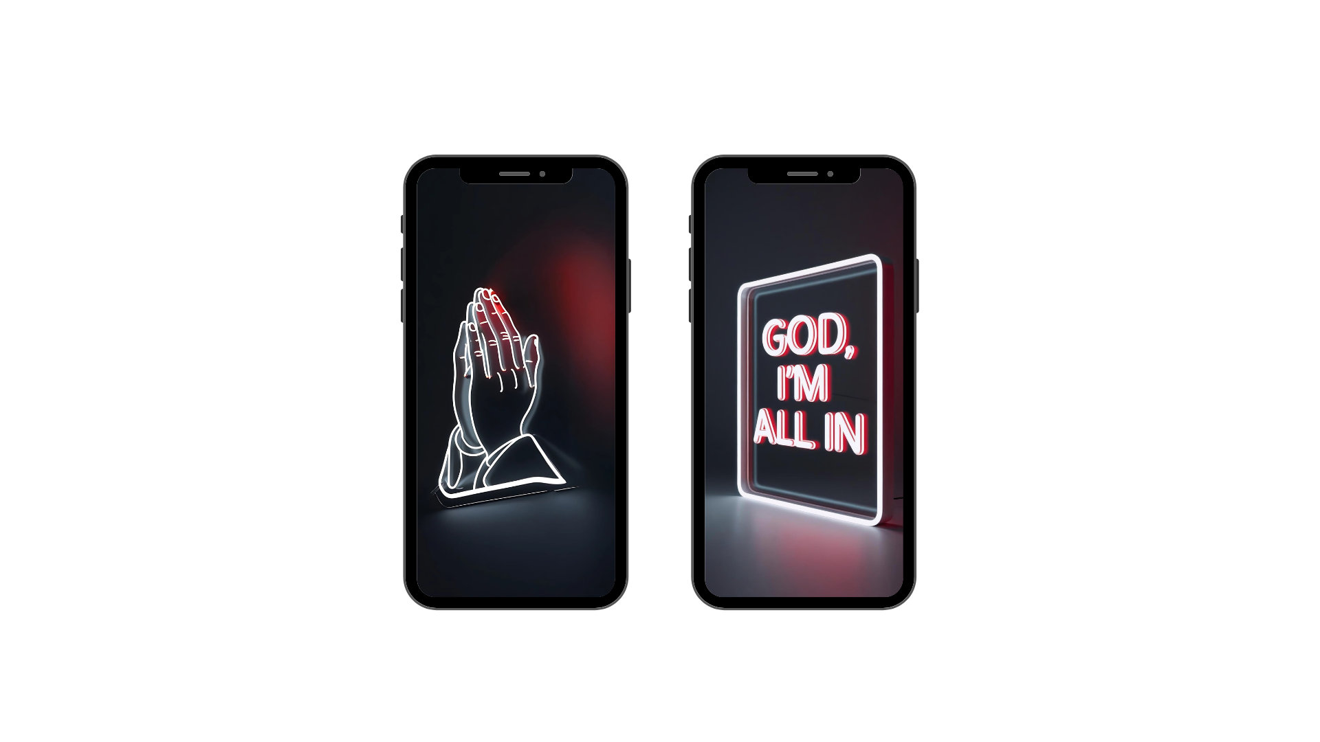 "God, I'm All In" | Bold Faith Phone Theme Set