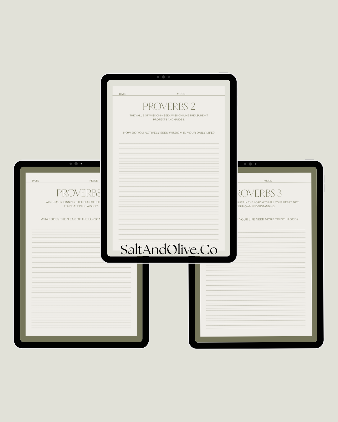 31 Day Bible Study: The Book Of Proverbs