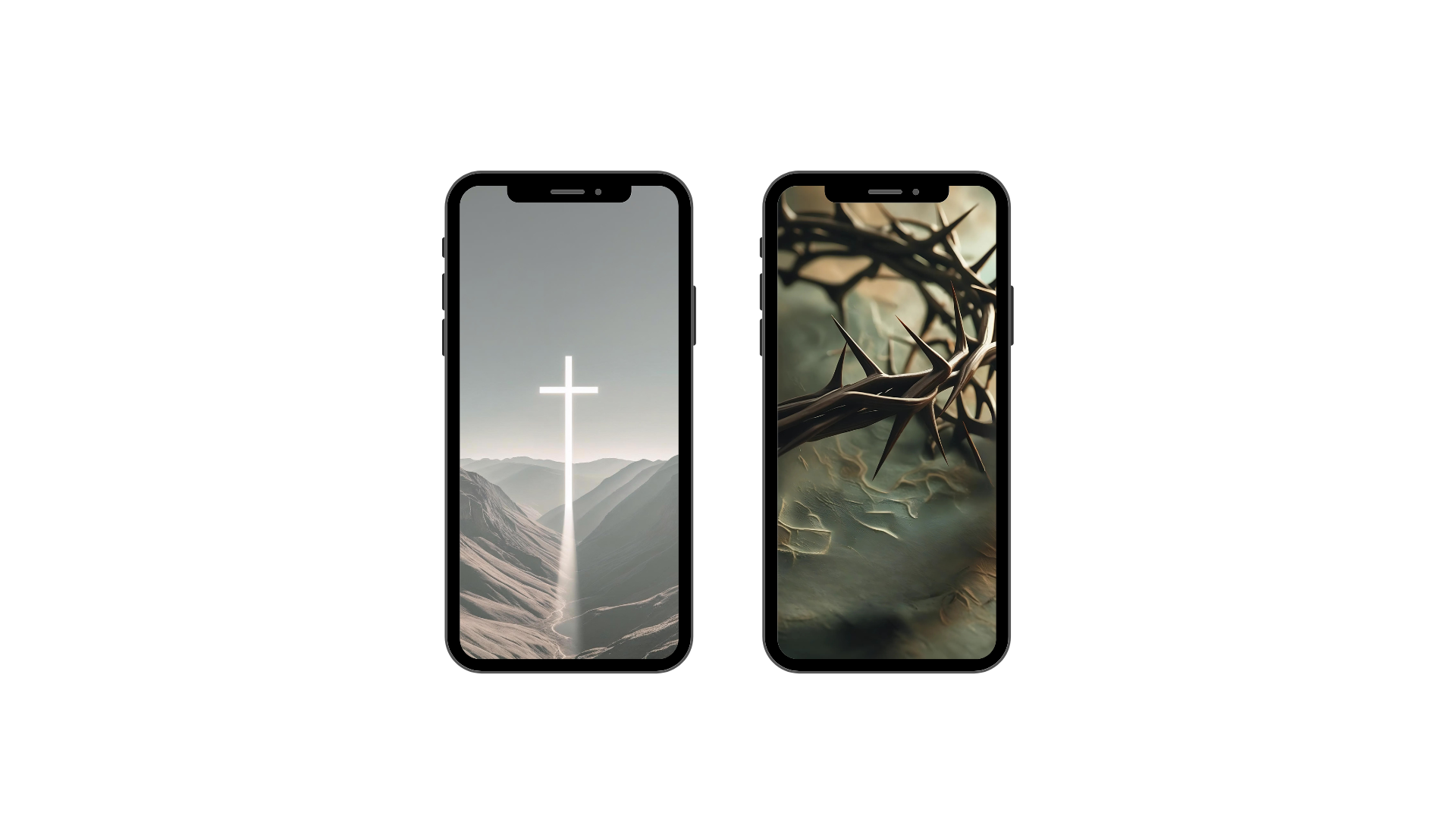 "He Is Risen" | Faith-Inspired Phone Wallpaper Set